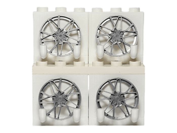 Custom Wheel Covers for Speed Champions (Bugatti Divo) STL File - Image 2