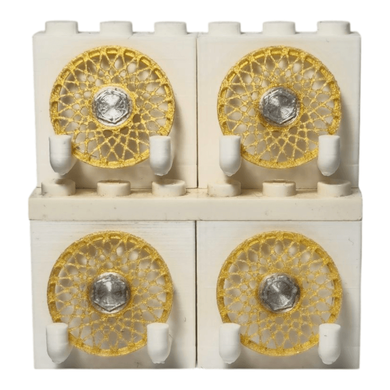 Lego speed champions custom wheel covers bmw m1 procar bbs