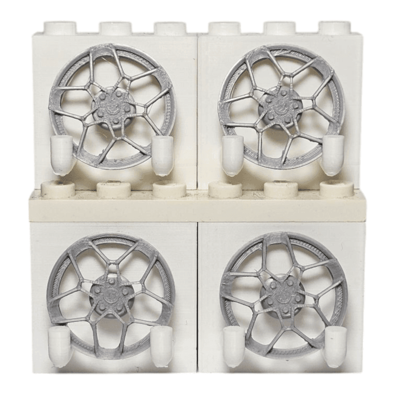OUTLET Custom Wheel Covers for Speed Champions (Bugatti Tourbillon)