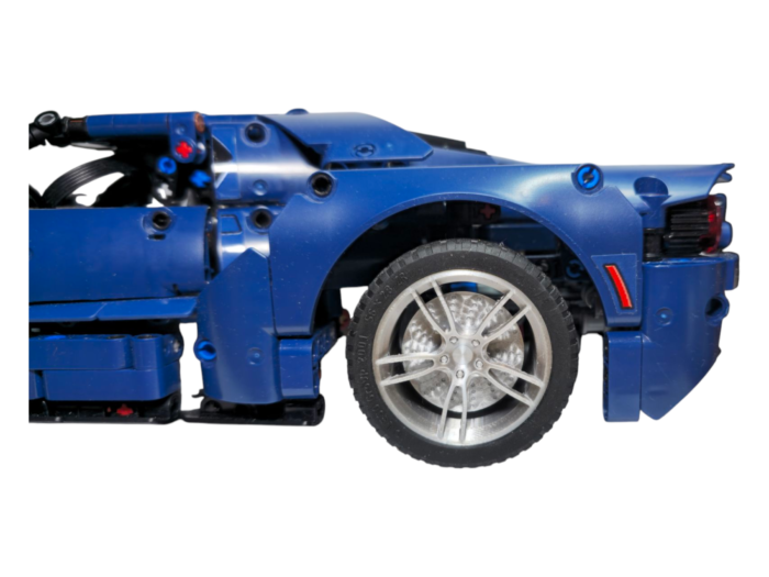 Custom realistic rim for Lego technic ford gt side view