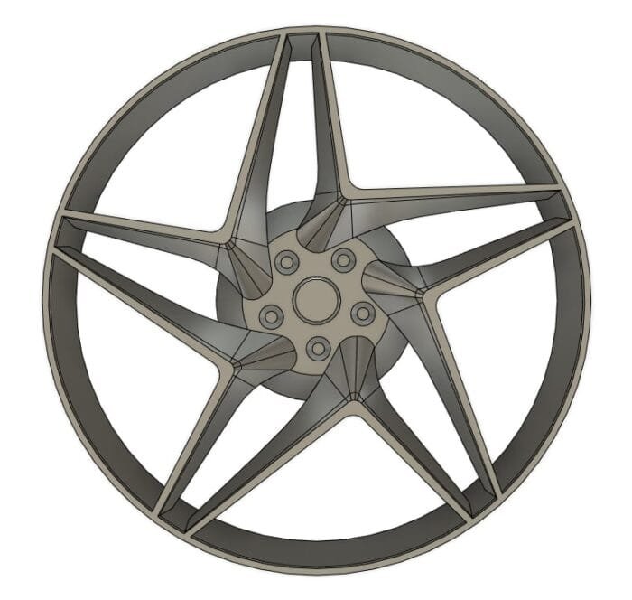 Custom Wheel Covers for Speed Champions (Ferrari F8 Tributo) STL File