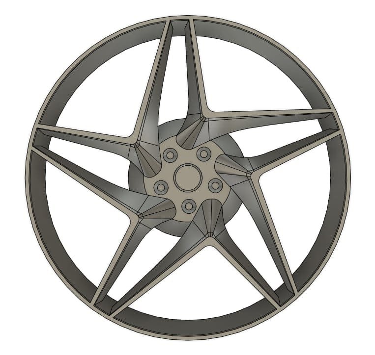 Custom Wheel Covers for Speed Champions (Ferrari F8 Tributo) STL File