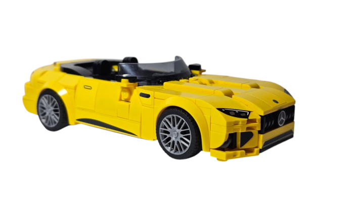 OUTLET Custom Wheel Covers for Lego Speed Champions (Mercedes AMG SL) - Image 2