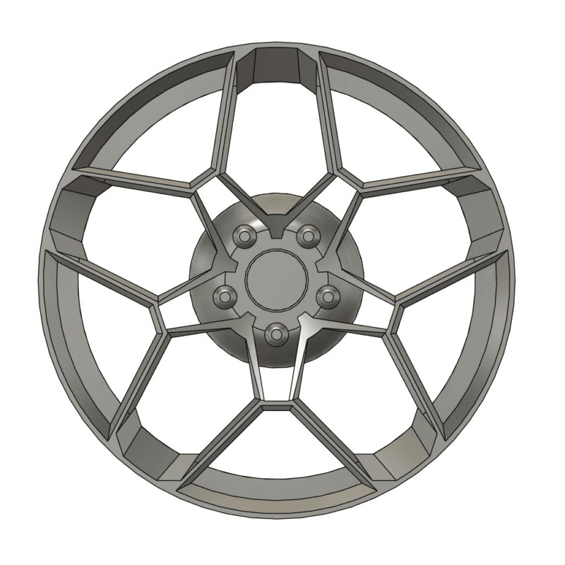 Custom Wheel Covers for Speed Champions (Bugatti Tourbillon) STL File