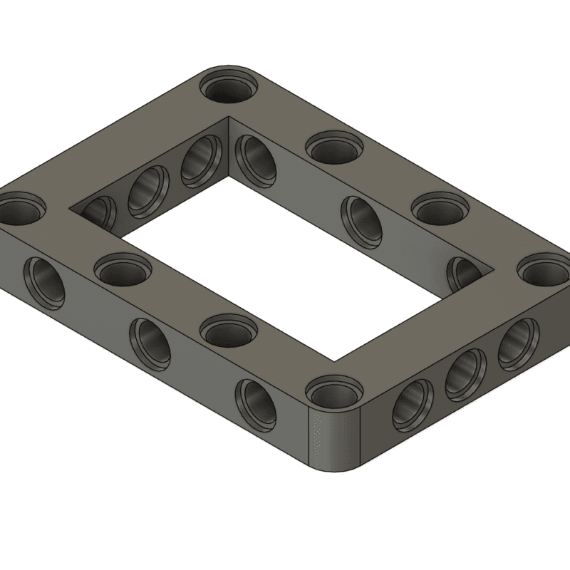 Lego technic liftarm 5x7 frame
