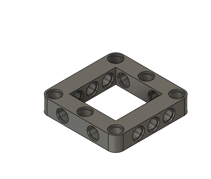 Technic Frame 5x5 STL Model