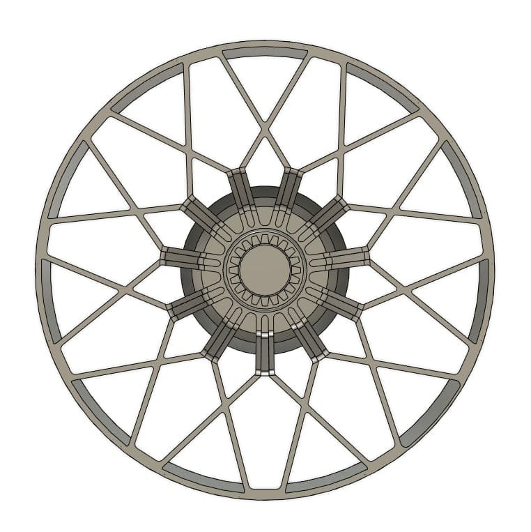 Custom Wheel Covers for Speed Champions (Lamborghini Huracan) STL File