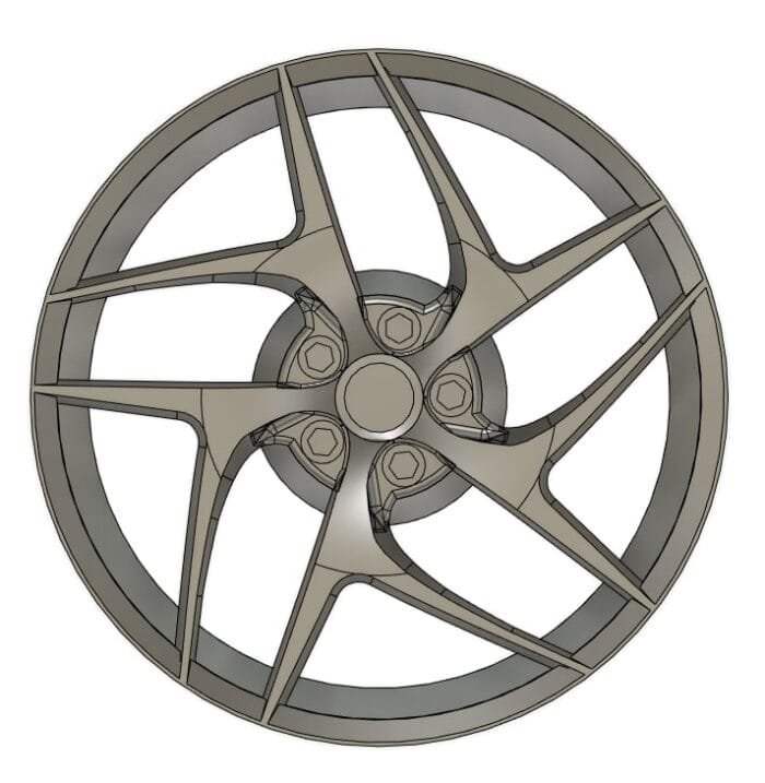 Custom Wheel Covers for Speed Champions (Ferrari 812 Superfast) STL File
